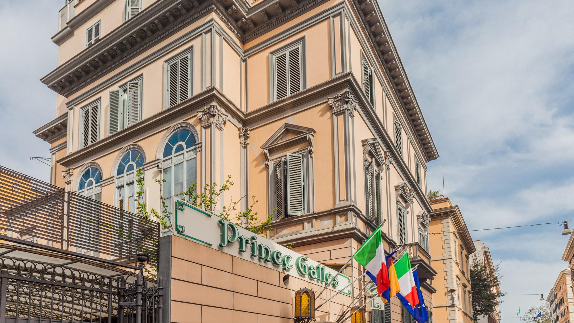 Hotel Prince Galles Rome Bagian luar foto